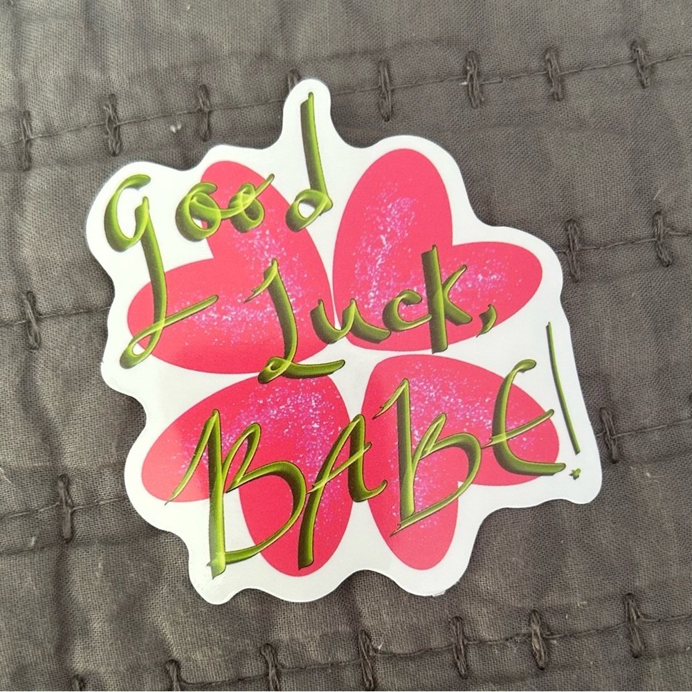 🎁 Good Luck, Babe! Sticker Set 1 - Picture 6 of 13